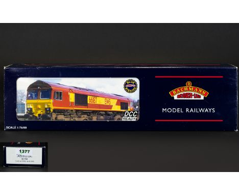 Bachmann Branch Line 32-725 Class 66 Diesel 66135. EWS Locomotive. Scale 1.76.  Never out of box - mint condition with origin