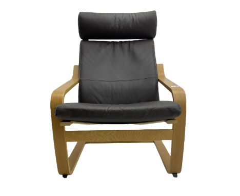 Ikea Poang light oak cantilever armchairDimensions: Length/Width:&nbsp;68cm&nbsp;