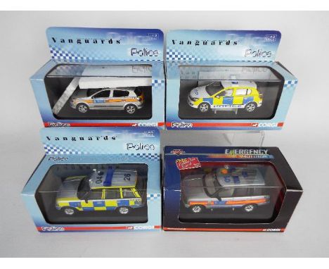 Corgi, Vanguards - A boxed collection of four Limited Edition diecast 1:43 scale 'Emergency' themed vehicles. Lot includes #V