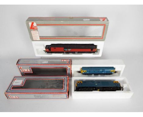 Lima - Hornby - 3 x locos including HO gauge Class 33 operating number D6524, OO gauge Class 47 operating number 47788 and Cl