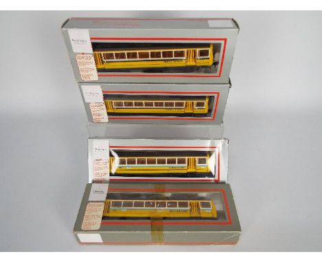 Hornby - 2 x OO gauge Pacer Trains # R346 in Regional Railways livery operating numbers 55611 &amp; 55561 and # R 103 operati