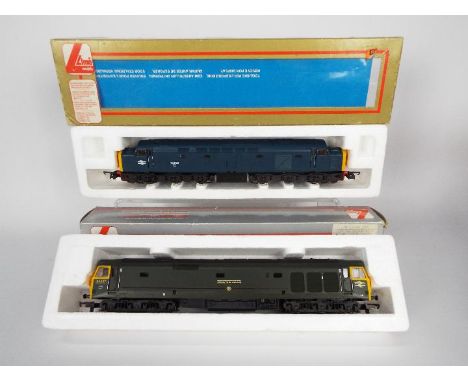 Lima - Two boxed Lima OO gauge diesel locomotives. Lot consists of Lima 205140 Class 50 Op.No.50007 'Sir Edward Elgar' in Br 