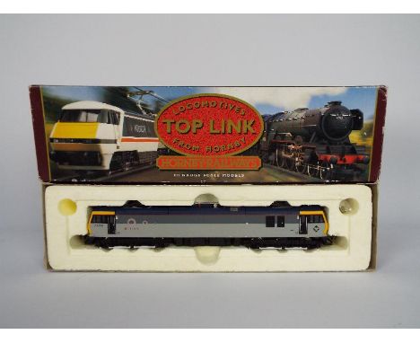 Hornby - A boxed Hornby R.374 'Top Link' Class 92 Bo-Bo Electric locomotive Op.No.92020 'Miltonr' in European Passenger Servi
