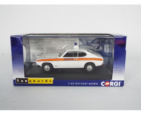 Corgi Vanguards - A boxed Limited Edition Vanguards VA13304 Ford Capri Mk.I 3000GT 'Thames Valley Police'. The model is the f