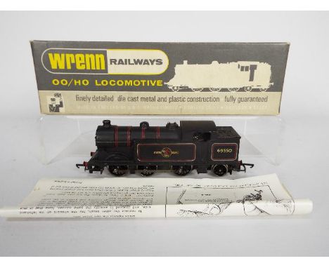 Wrenn - A boxed OO gauge British Rail 0-6-2 tank engine in black livery operating number 69550. The loco appears in Good cond