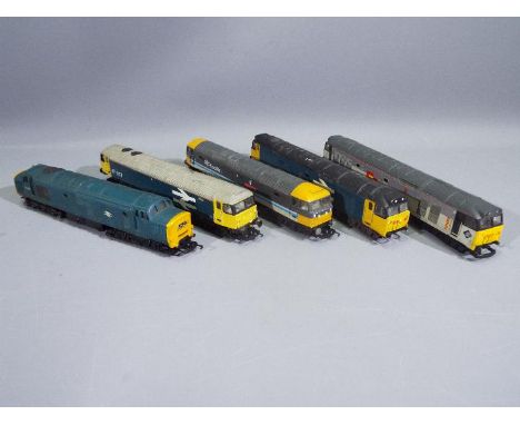 Hornby - Lima - A group of 5 x 00 gauge locos including 2 x class 47s including Greyfriars Bobby operating number 47711 in Sc