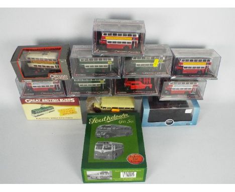 Corgi, EFE, Great British Buses, Oxford Automobile Company - lot includes  8 boxed limited edition diecast 1:76 scale Origina