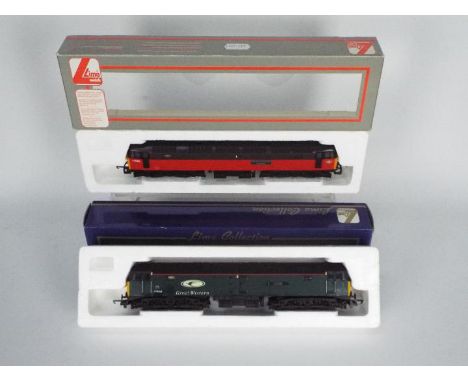 Lima - 2 x OO gauge Class 47 Diesel-Electric locos, # 205171 named Thor in Great Western livery and # 205036 which has been r