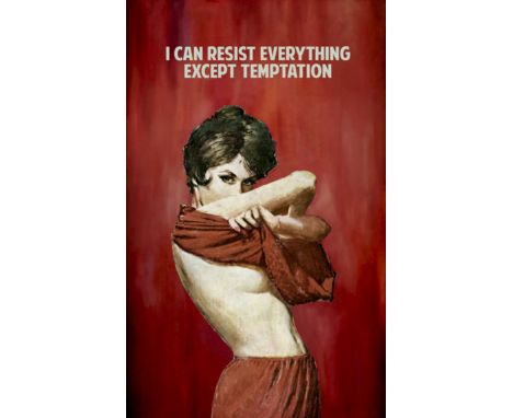 Connor Brothers (British Duo), 'I Can Resist Everything Except Temptation', 2019, pigment print with silkscreen varnish on wo