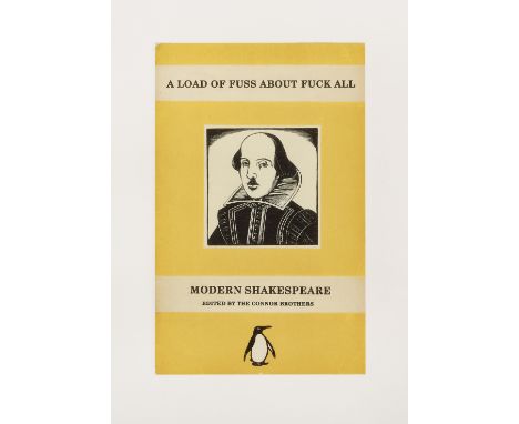 Connor Brothers (British 1968-), 'A Load Of Fuss About Fuck All (Yellow)', 2014, giclee with silkscreen varnish on archival p