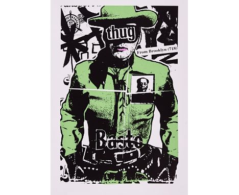 BAST (American), 'Thug', 2003, screen print in colours on wove paper, numbered from an edition of 600 in pencil, published by