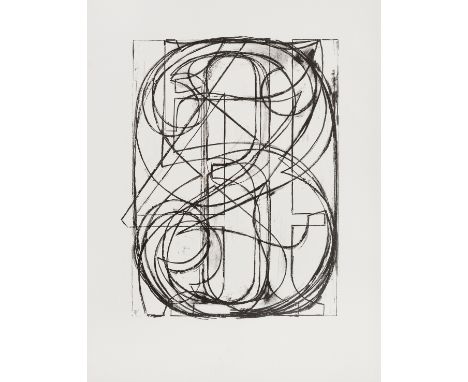 Jasper Johns (American 1930-), '0 through 9', 1960, offset lithograph on Arches Cover paper, unsigned facsimile copy, publish