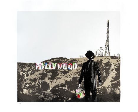Nick Walker (British b.1969), 'The Morning After: Hollywood', 2008, screen print in colours on Somerset paper, singed and num