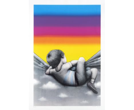 Seth (French b.1972), ‘Over The Rainbow’, 2016, screen print in colours on fine art paper, signed, dated and numbered form an