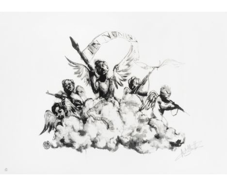 Anthony Micallef (British 1975-), 'Judgement Day', 2006, screen print on wove paper, signed and numbered from an edition of 5