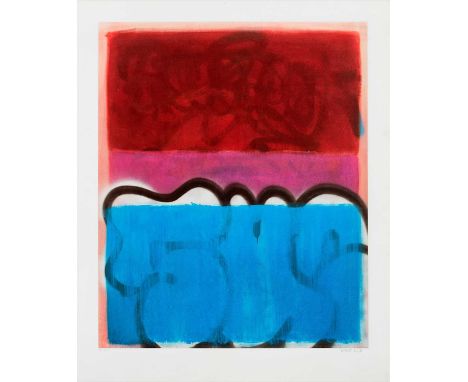 Josh Tsombikos aka BORF (American 1967-), ' Rothko’s Modern Life (Nine)', 2013, giclee print with silkscreen gloss on 330gsm 