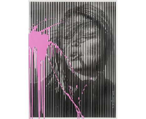 Mr Brainwash (French 1966-), 'Bombshells - Brigitte Bardot', 2019, two colour screen print on archival art paper, signed and 