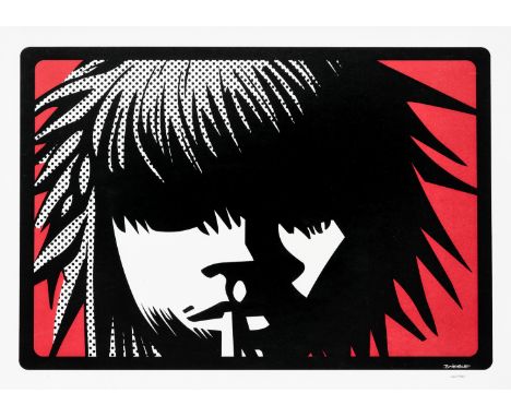 Jamie Hewlett (British 1968-), 'Kid', 2003, screen print in colours on wove paper, numbered from an edition of 500 in pencil,