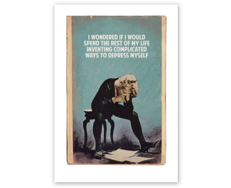 Connor Brothers (British 1968-), 'I Wondered If I Would Spend The Rest Of My Life Inventing Complicated Ways To Depress Mysel