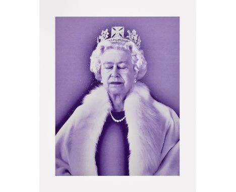 Chris Levine (British 1960-), 'The Lightness Of Being (Crystal Edition)', 2018, silkscreen in colours with Swarovski Crystals