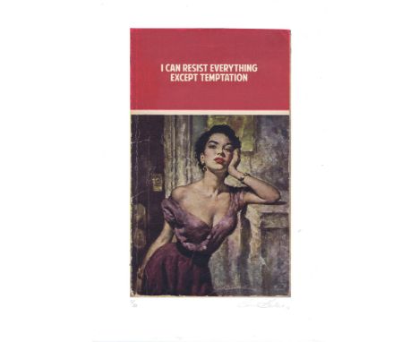 Connor Brothers (British b.1968 ), 'I Can Resist Everything Except Temptation', 2016, giclee print with silkscreen varnish on