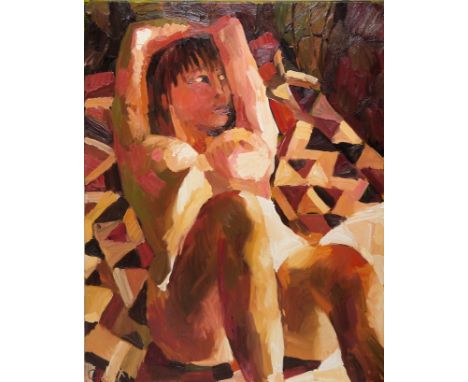 Vladimir Smathin, Galeriennachlass mit 11 Originalen: "Mädchenbilder" aus den Jahren 1999/2000 &amp;amp; "Alexandra", großer 