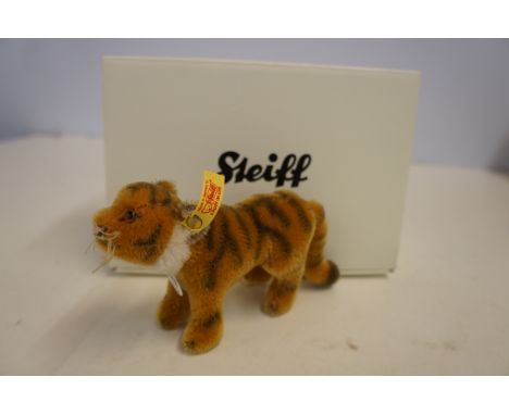 Steiff small tiger with box 