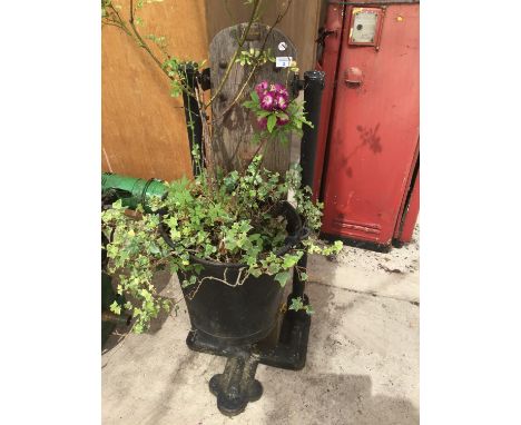 A HEWITT EGG WASHING MACHINE MANUFACTURED IN RICHHILL NORTHERN IRELAND CONVERTED TO A PLANTER 