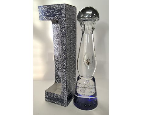 Clase Azul Plata Tequila,&nbsp;blanco Tequila in a handmade decanter, boxed 