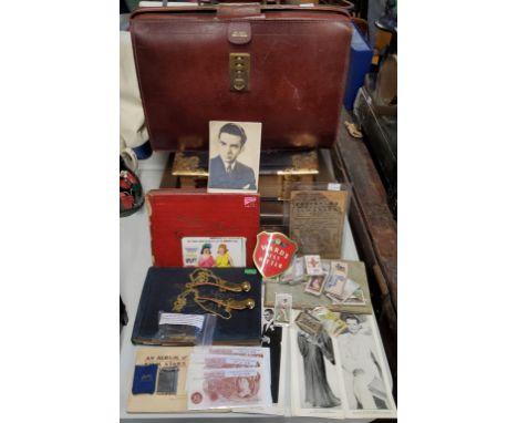 Boxes &amp; Objects - two copper and brass bosom whistles; WWI Mk 2 .303 ammunition clip; various early 20th century cigarett