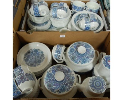 A Spanish 'The Castilian Collection' Pontessa ironstone part tea and dinner service