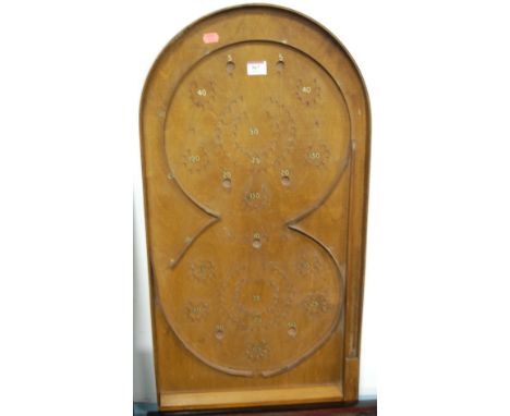 A mid-20th century Bagatelle board 
