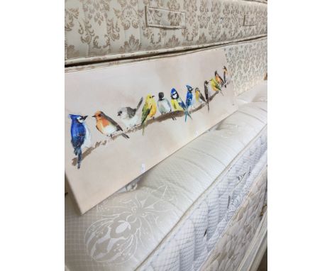 PRINT OF BIRDS ON CANVAS