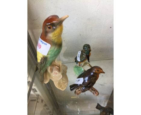 THREE GOEBEL BIRDS      C