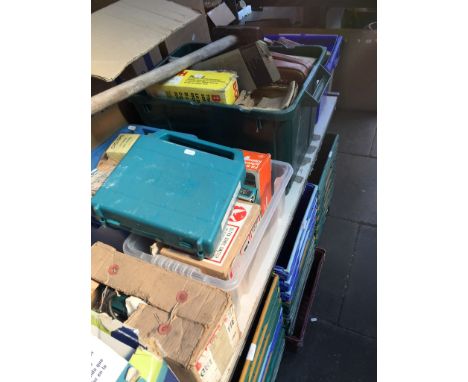 4 BOXES OF MIXED TOOLS