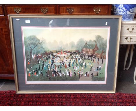 A HELEN BRADLEY PRINT   H75CM W99CM