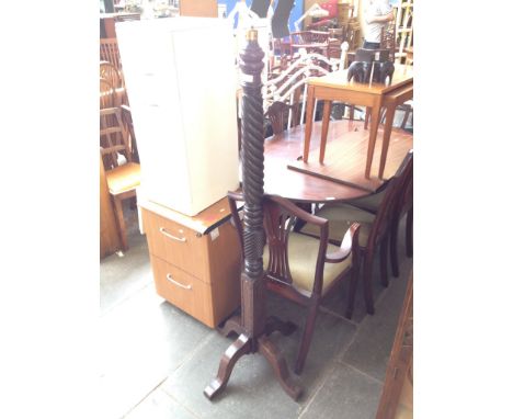 A TWIST LAMP STANDARD   H153CM