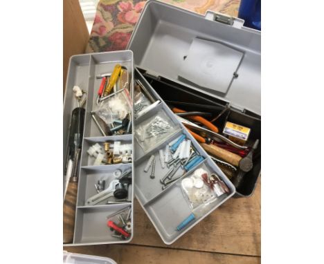 SMALL TOOL BOX OF TOOLS