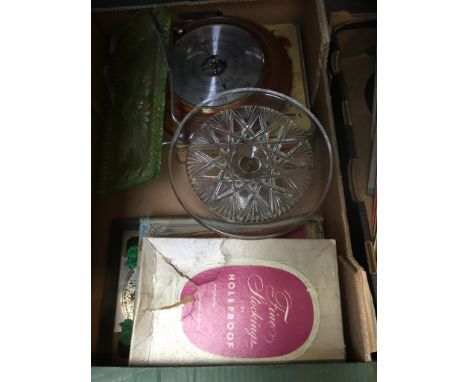BOX WITH BAROMETER ETC.    T4