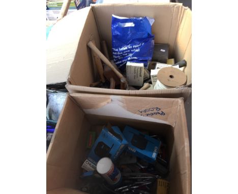 2 BOXES OF TOOLS