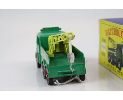 Two boxed Matchbox Lesney King Size diecast models to include K12 BP Heavy Breakdown Wreck Truck and K13 Ready Mixer Concrete