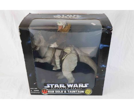 Star Wars - Collectors Series boxed Kenner Hasbro Han Solo &amp; Tauntaun appears unremoved from box