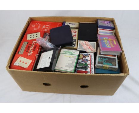 Large collection of various playing cards