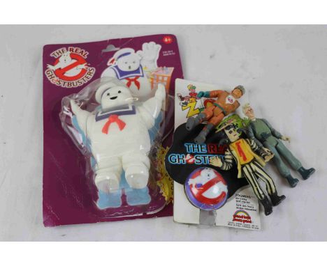 Original carded Kenner The Real Ghostbusters MarshMallow Stay Puft (figure excellent but bubble is 50% away from card), carde