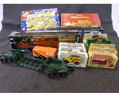 Collection of boxed diecast models to include Corgi Special Edition Weetabix, Lledo, Matchbox Models of Yesteryear Nascar, Ma