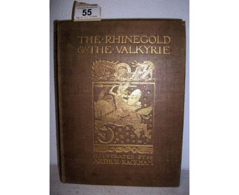 Rackham, Arthur illustrates &lsquo;The Rhine gold and the Valkyrie&rsquo;&nbsp;1910. First trade edition 35 colour tissue &nd