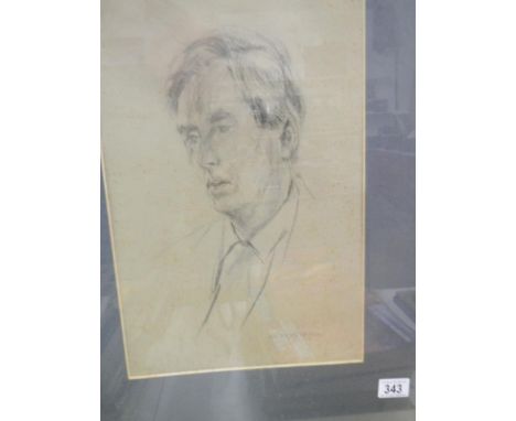 6 portrait sketches by Mabel Donington