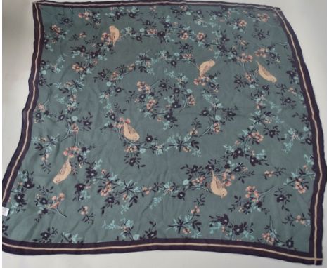 A modern Laura Ashley silk printed scarf.