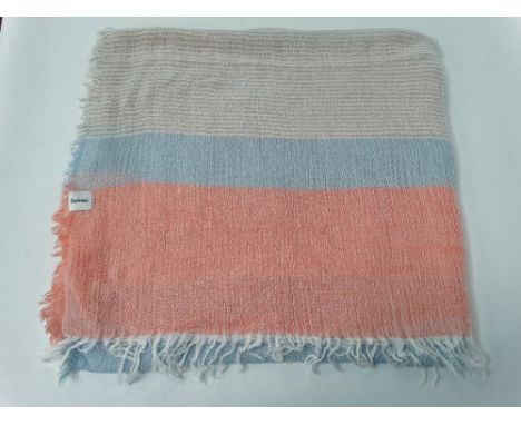 A contemporary Barbour mixed fabric scarf within original bag. 