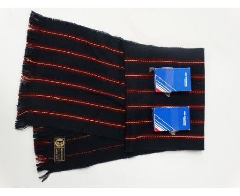 An Air France Elect scarf, together with two packs of Air France cards. 